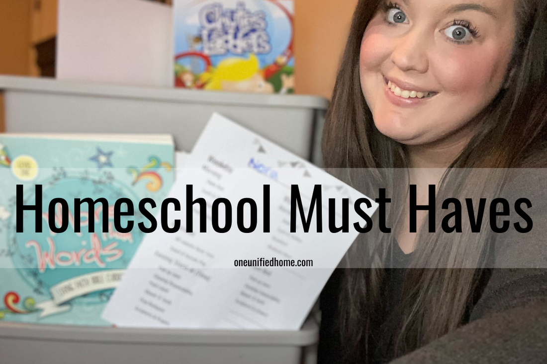 Homeschool Must Haves!