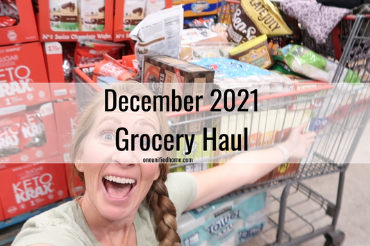 December Grocery Haul