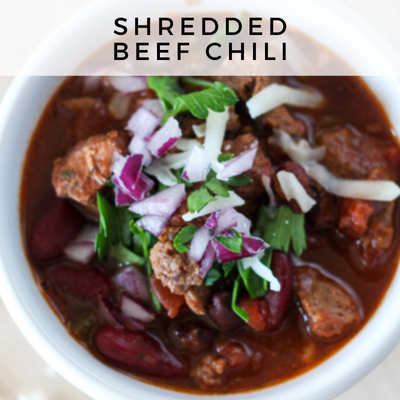 Shredded Beef Chili