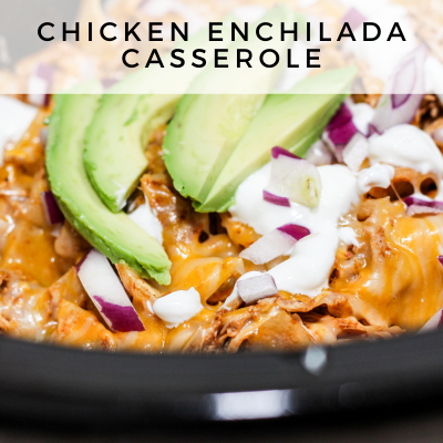 February Menu - 5 Family Dinners