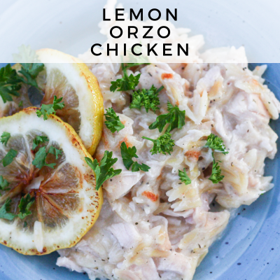 Lemon Orzo Chicken