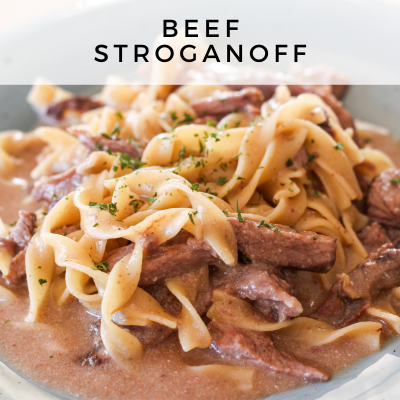 Beef Stroganoff
