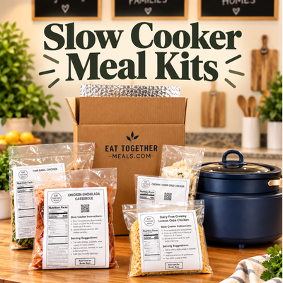 EASY Slow Cooker Meal Kits - 5 Family Dinners