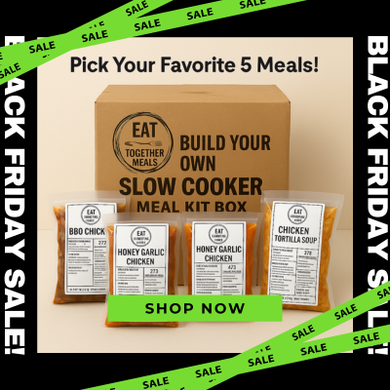 Build Your Own Slow Cooker Meal Kit Box & FREE COOKIE DOUGH!